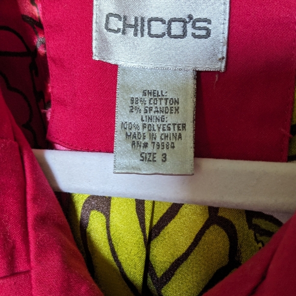Chicos Jacket Large - Picture 3 of 6